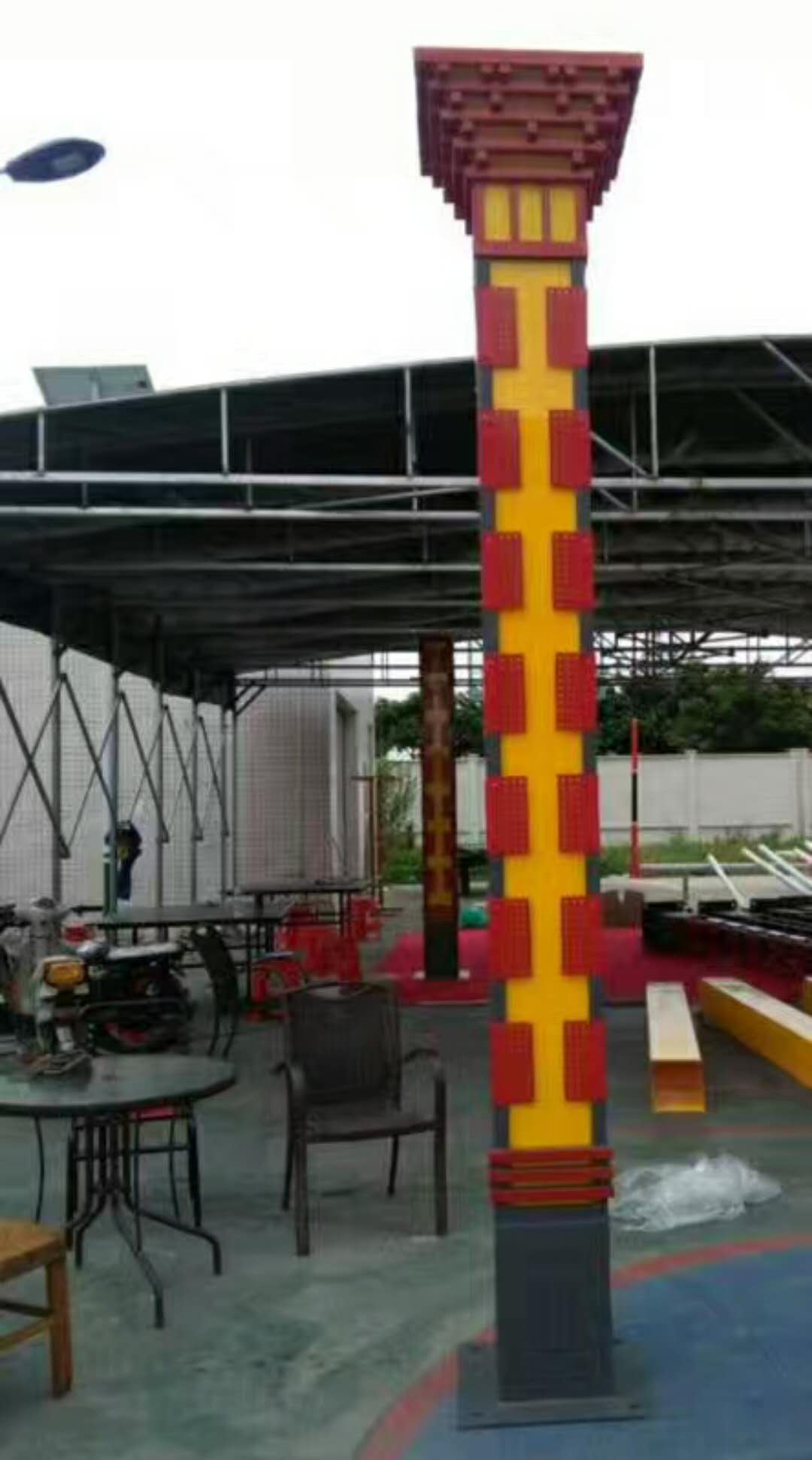 華可案例：4米30套廣西led景觀燈準備發貨！